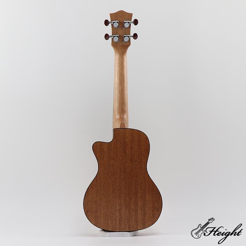 HC06C spruce cutaway ukulele 3