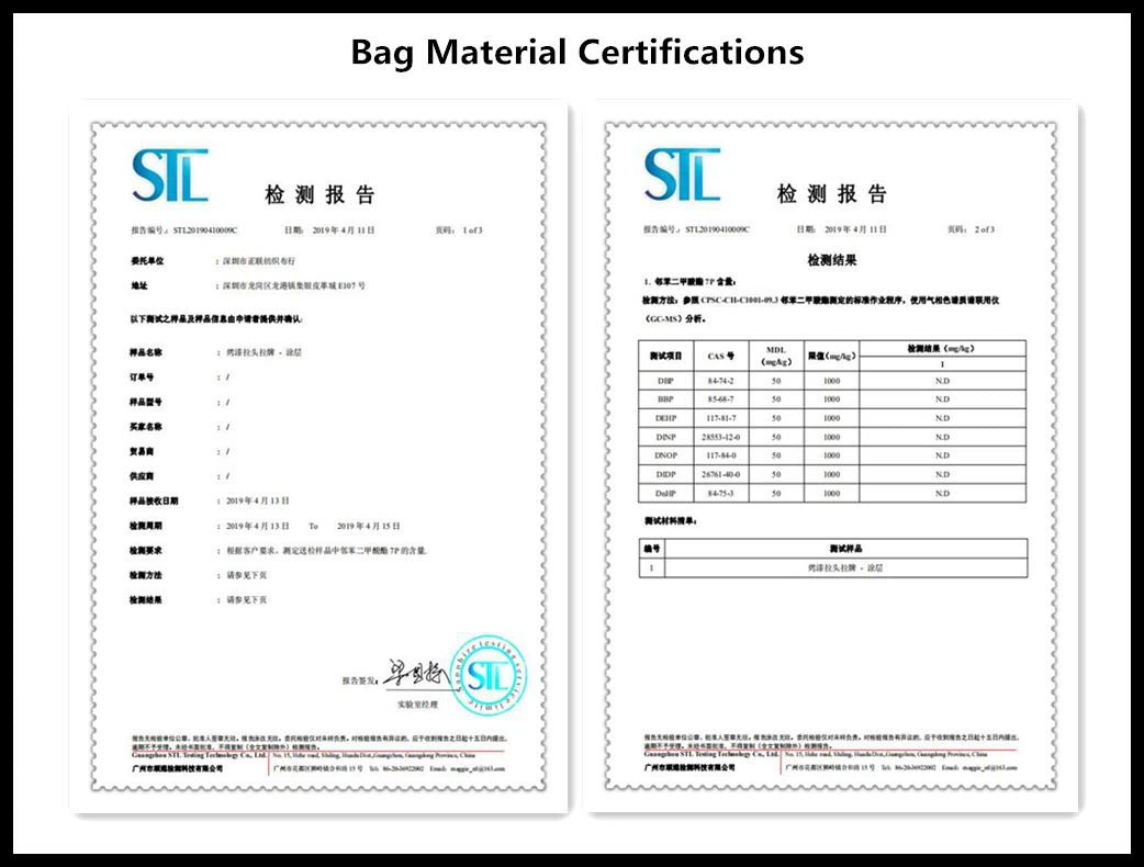 Height ukulele bag certifications