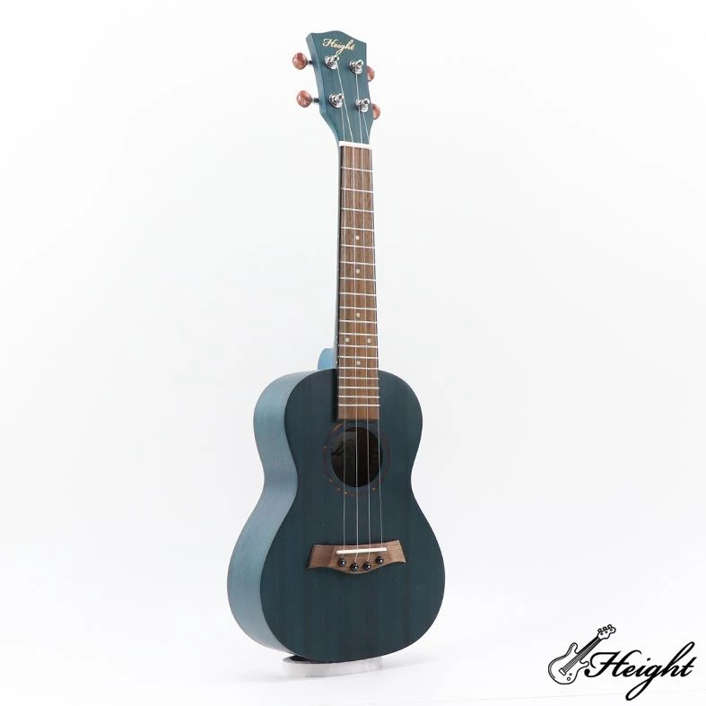 BLUE Mahogany ukulele 2