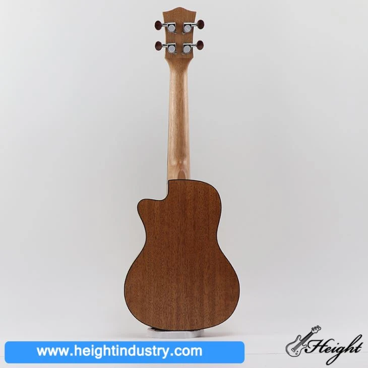 23 Inch Sapele Wood Cutaway Ukulele