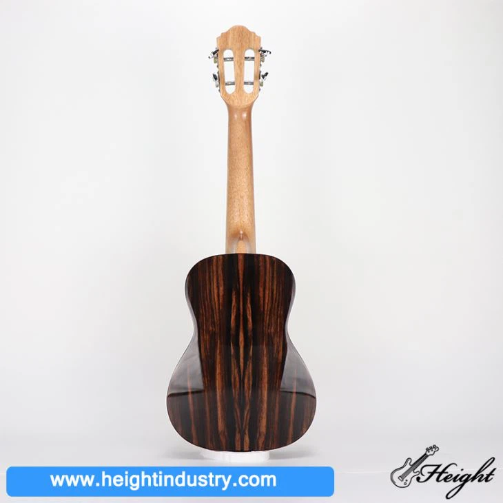 Polishing Concert Spruce Ukulele