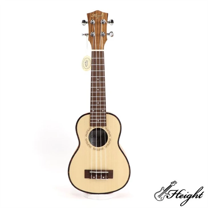 Height Spruce Wood 21 Soprano Ukulele