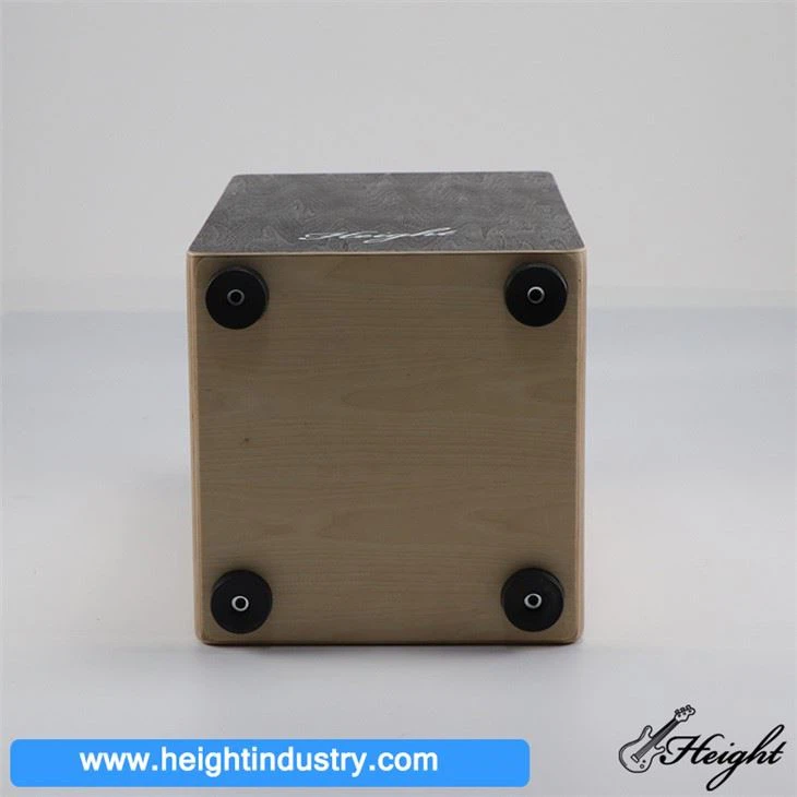 Brown Qiou Wood Cajon With Snare String