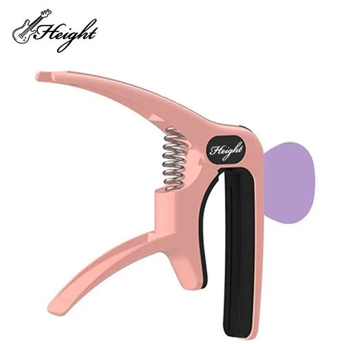 High End Guitar/ukulele Capo, Pick Holder, Nail Puller 3 in 1 Capo