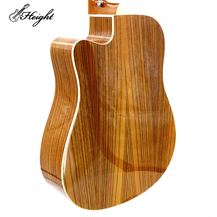 Solid Top Spruce Wood 41 Inch Acoustic Guitar